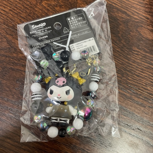 Sanrio Kuromi Doll Keychain and Bracelet! 🖤🌸 - Picture 2 of 6